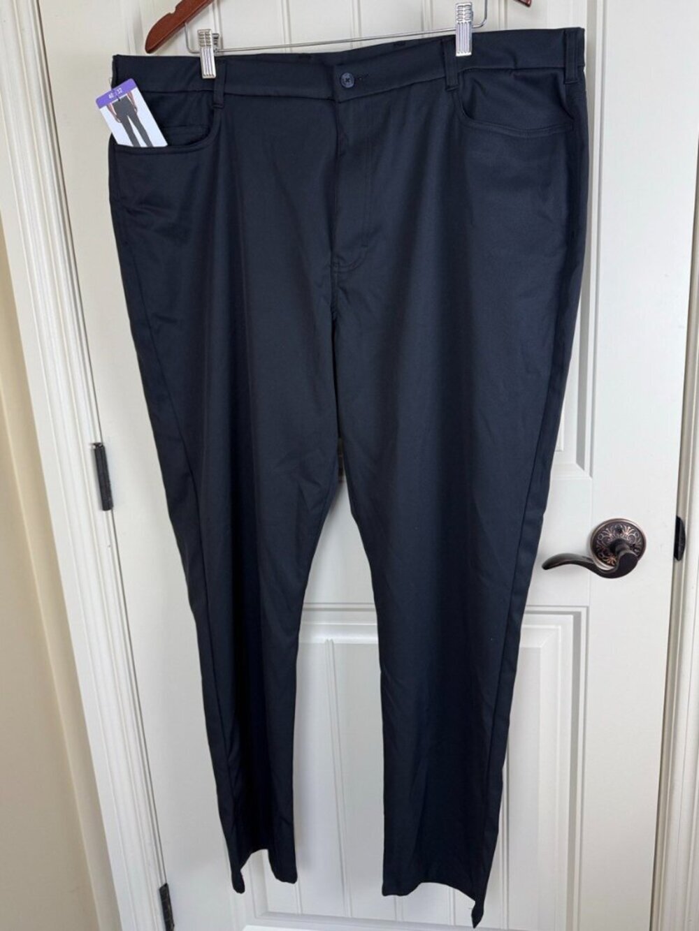 Callaway Golf Pants 40x32 Men's Black Stretch Performance Pants NWT